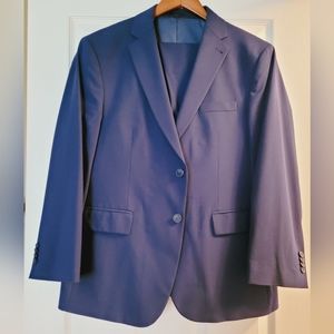 Jos A Bank 1905 Blue Suit 42R Performance Motion Suit Stretch